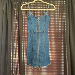 Zara Mini Jean Dress